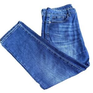 S.O.N.G. Women’s Jeans Size 15/32 Blue Stretch Denim Straight Leg High Rise